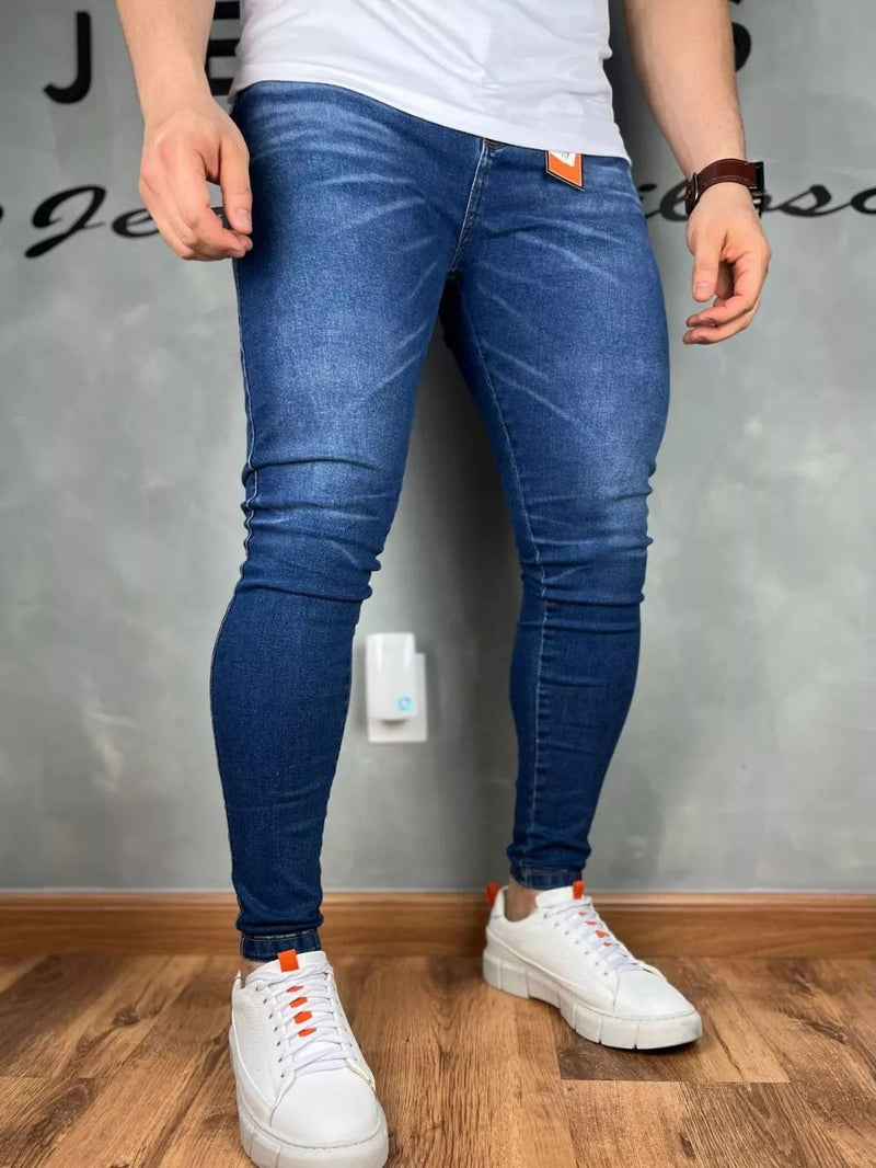 Calça Jeans Masculina Básica Skinyy