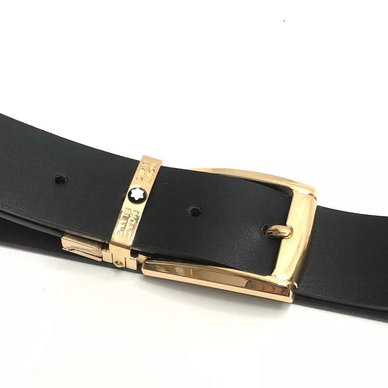 Cinto Masculino Mont Black Couro